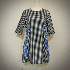 Asos Buffalo Check Mini Shift Dress, Sz 4